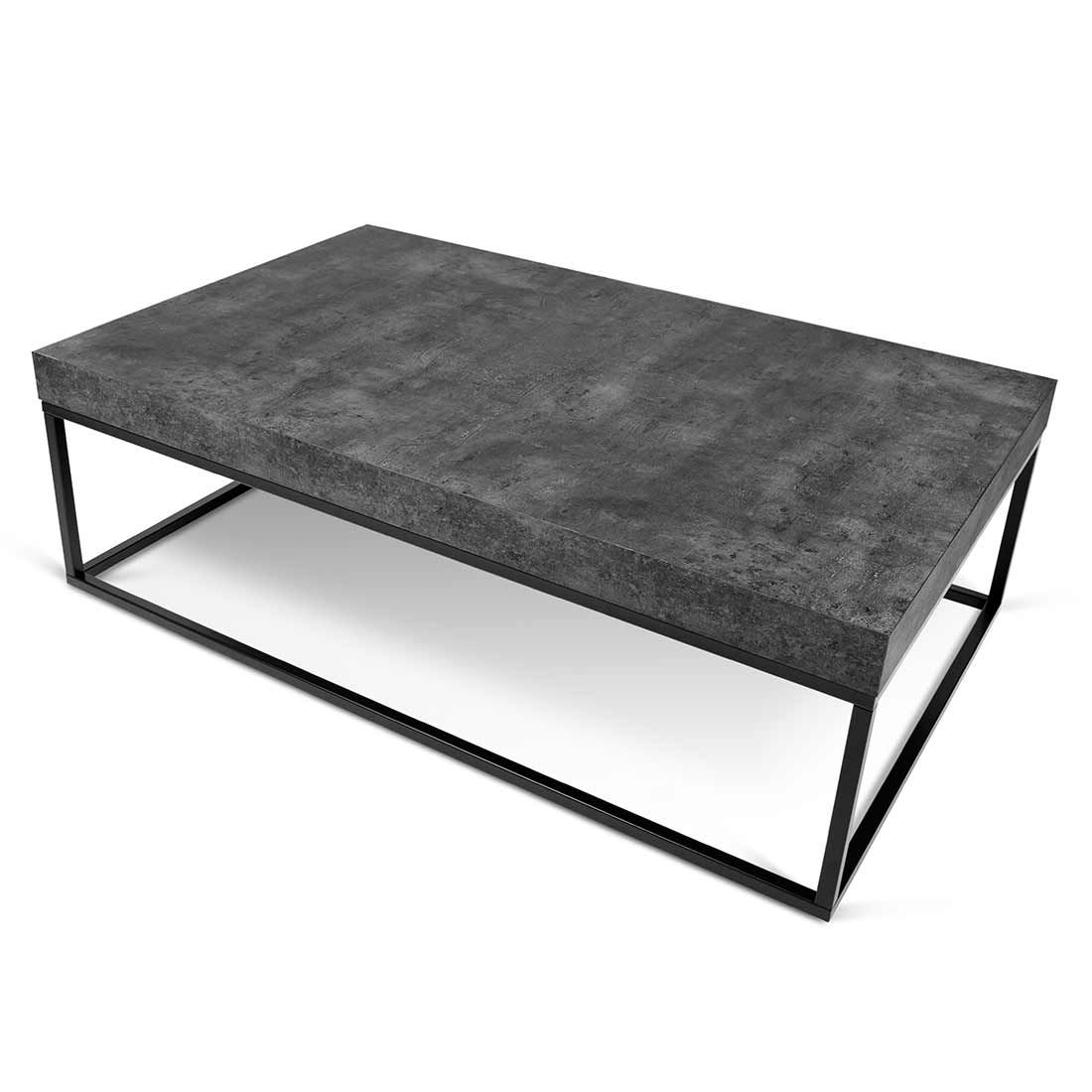 TEMAHOME Petra 120 Concrete Beistelltisch 120x75x38cm