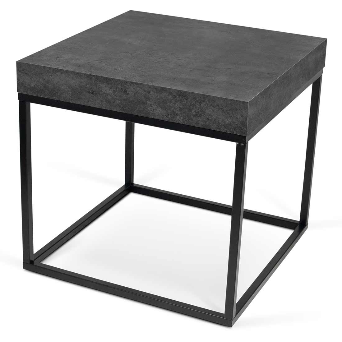TEMAHOME Petra 55 Concrete Beistelltisch 55x55x38cm