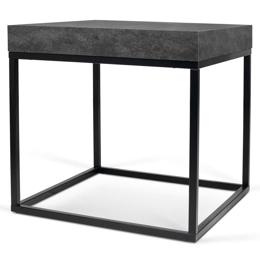 TEMAHOME Petra 55 Concrete Beistelltisch 55x55x38cm