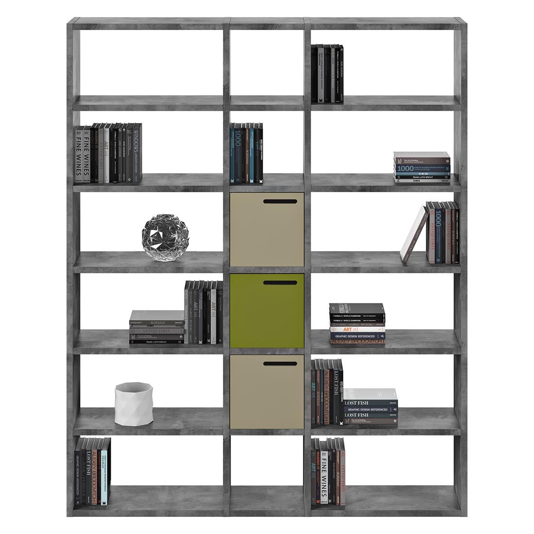 TEMAHOME Pombal Standregal 182x34x224cm