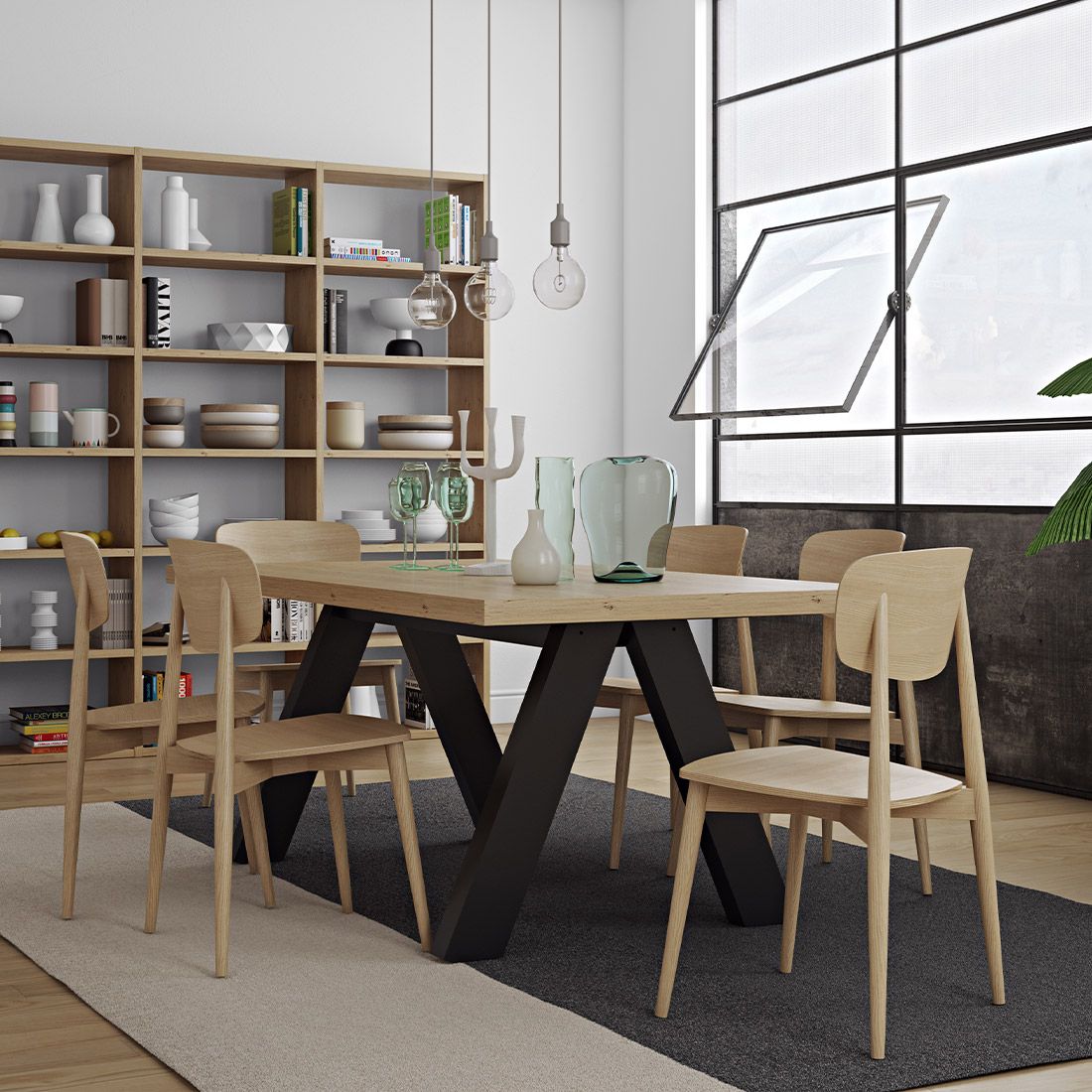TEMAHOME Sally Holzstuhl