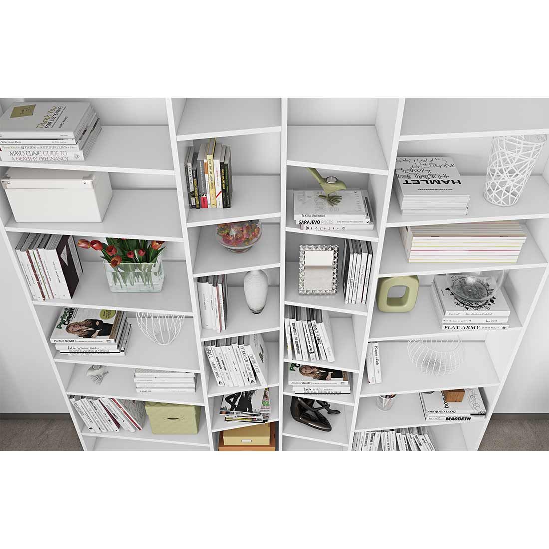 TEMAHOME Valsa 003 Wandregal 214x34x224 cm