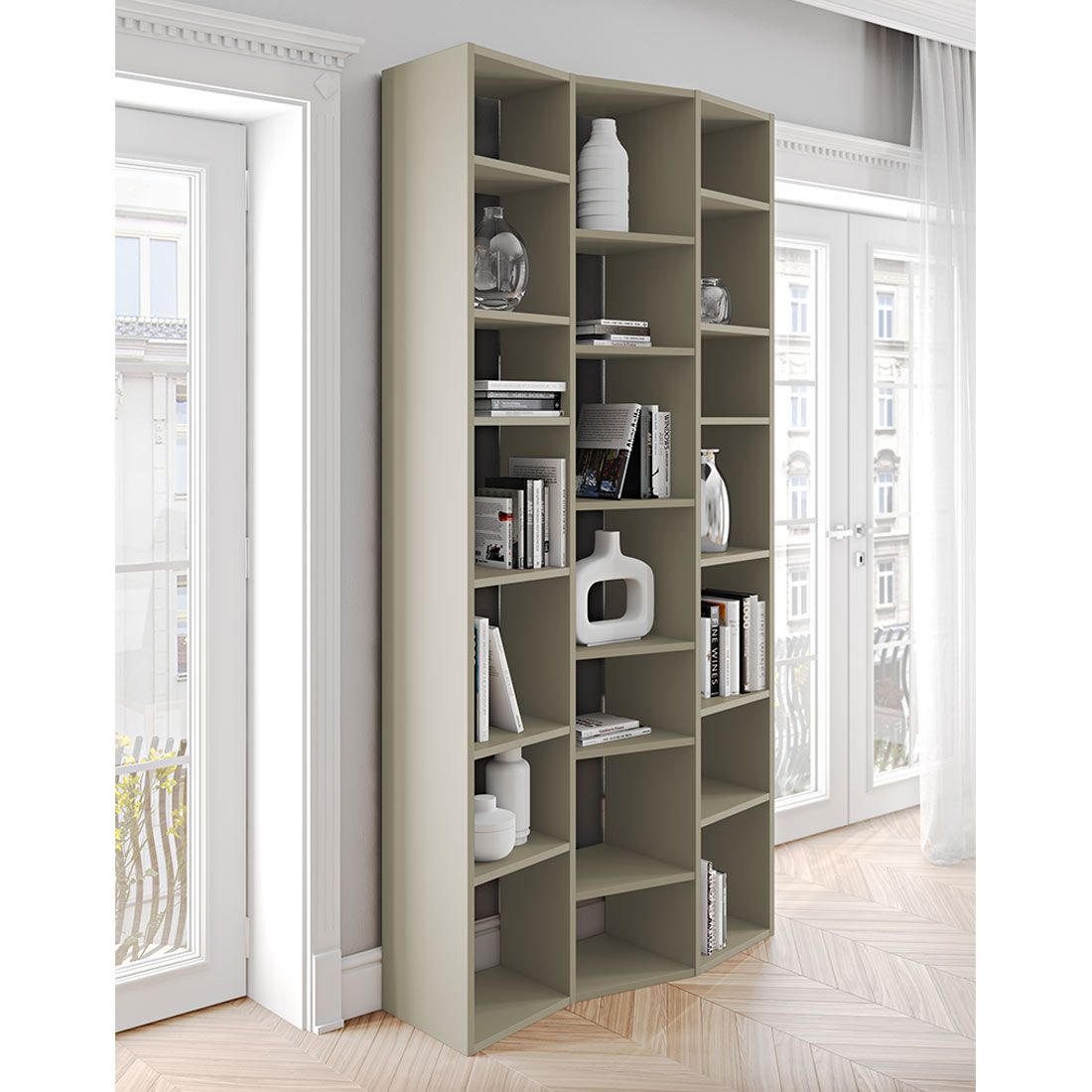 TEMAHOME Valsa Standregal 110x34x224cm