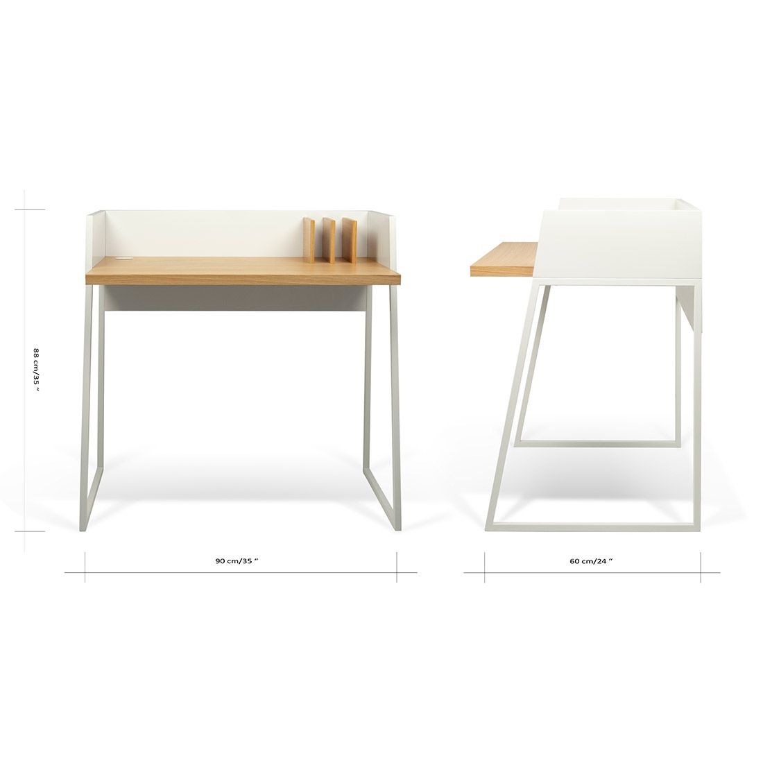 TEMAHOME Volga Schreibtisch 90x60cm