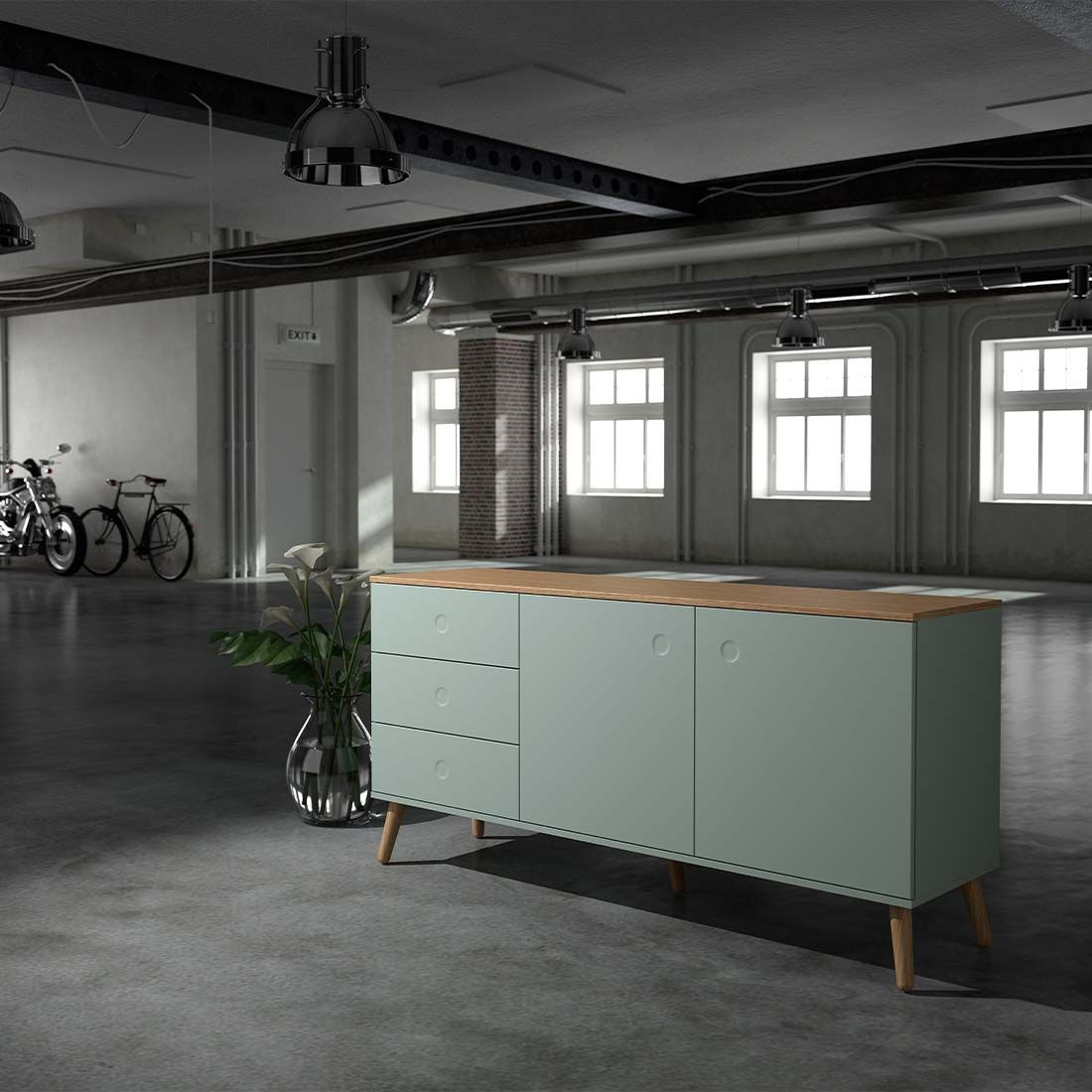 Tenzo Dot Sideboard 162x43x79cm