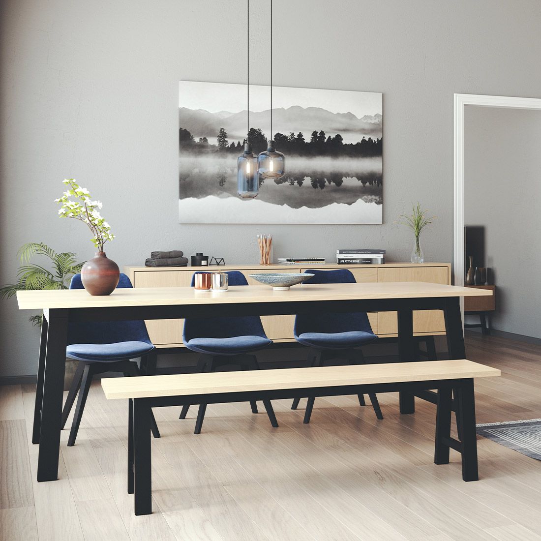 Tenzo Lex Esstisch 220x90cm
