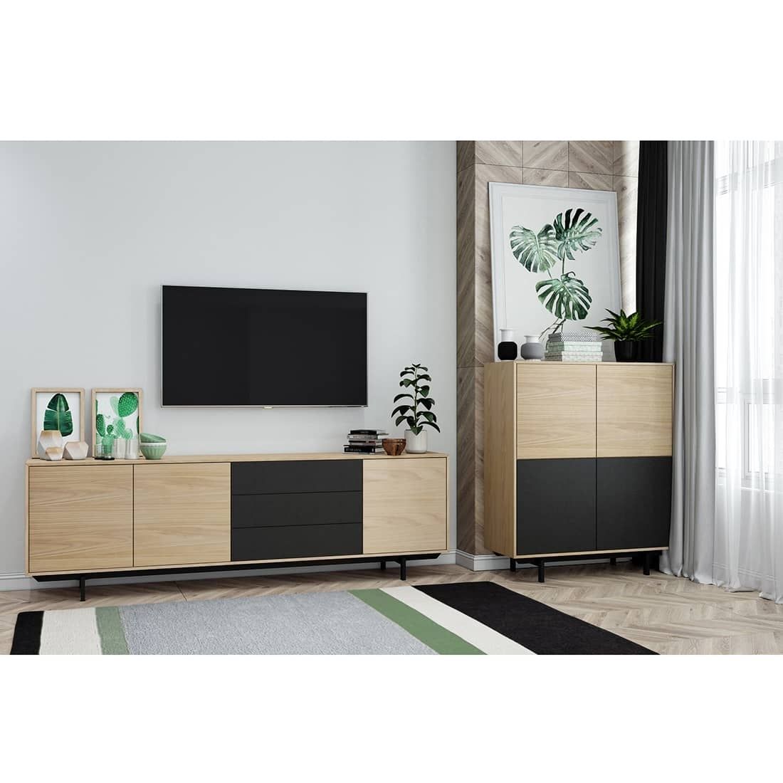Tenzo Score Highboard 110 x42x131cm