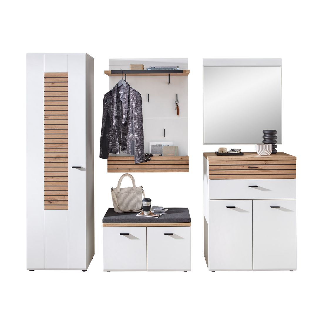 Wohnconcept Fresno Garderoben-Set 5-tlg.