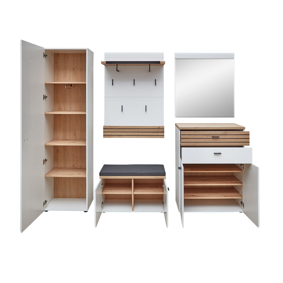 Wohnconcept Fresno Garderoben-Set 5-tlg.