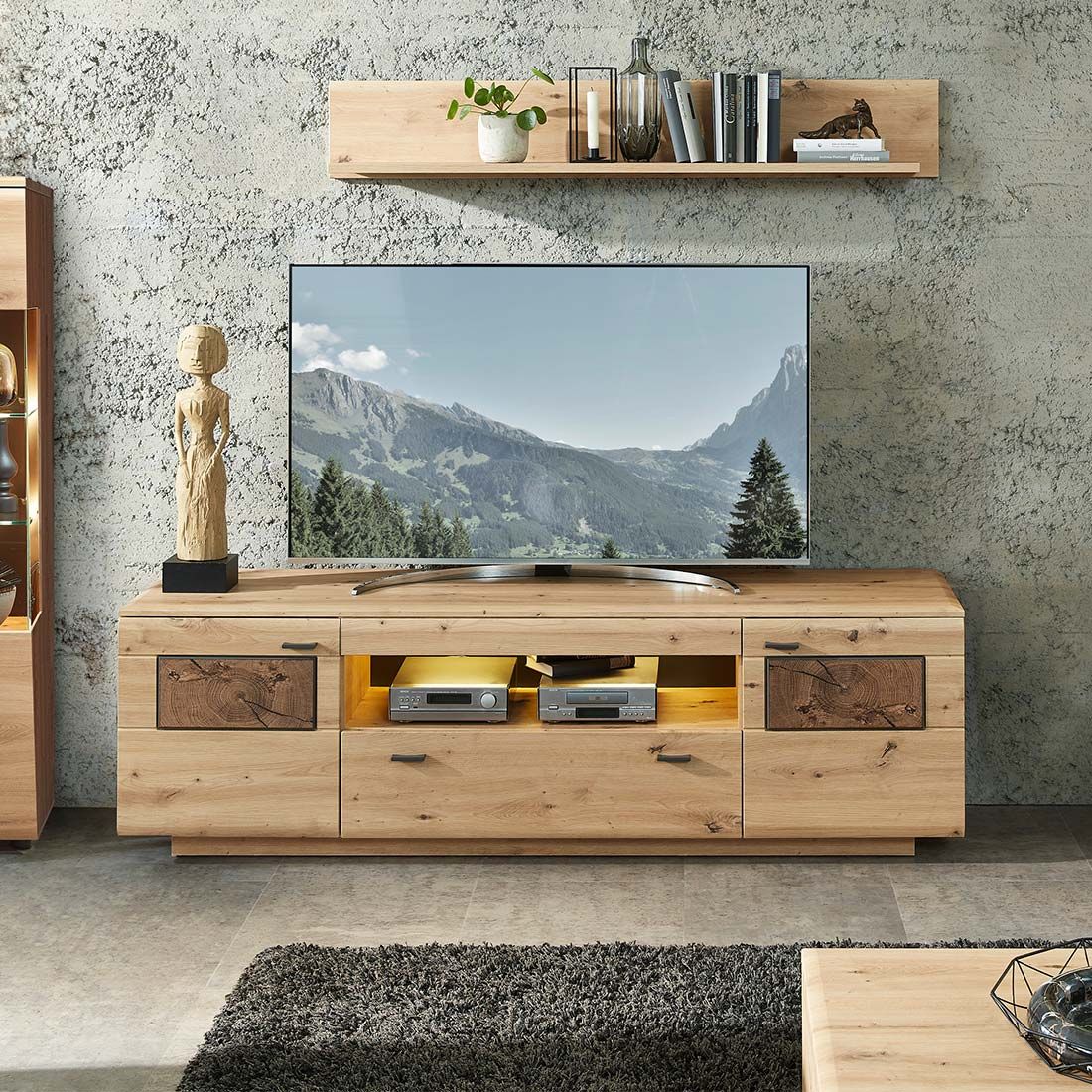 Wohnconcept Madera II Lowboard 190x47x59cm