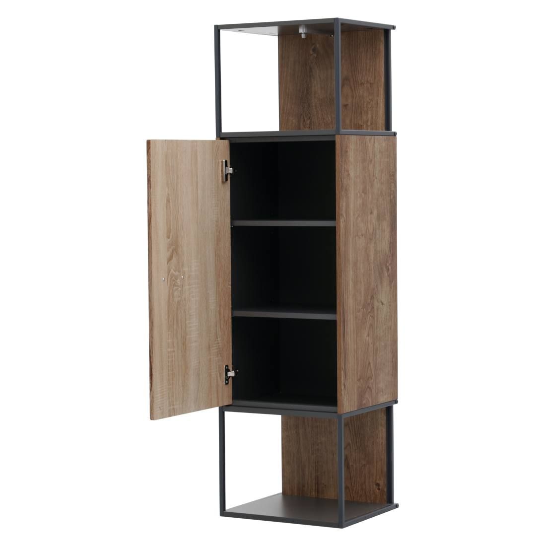 Wohnconcept Manhattan Stand-/Hängeschrank 45x38x156cm