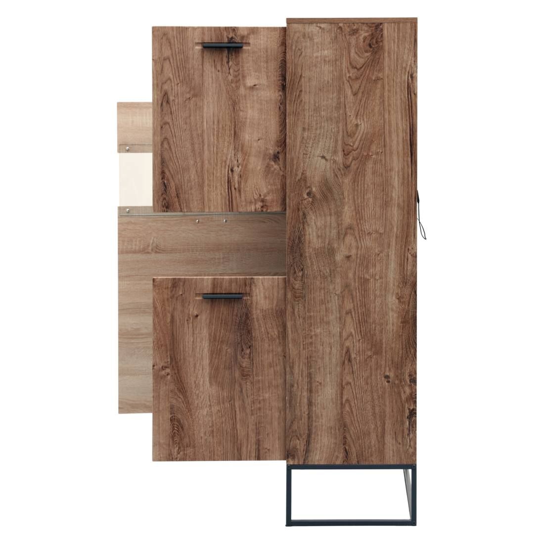 Wohnconcept Manhattan Vitrine 110x38x148cm