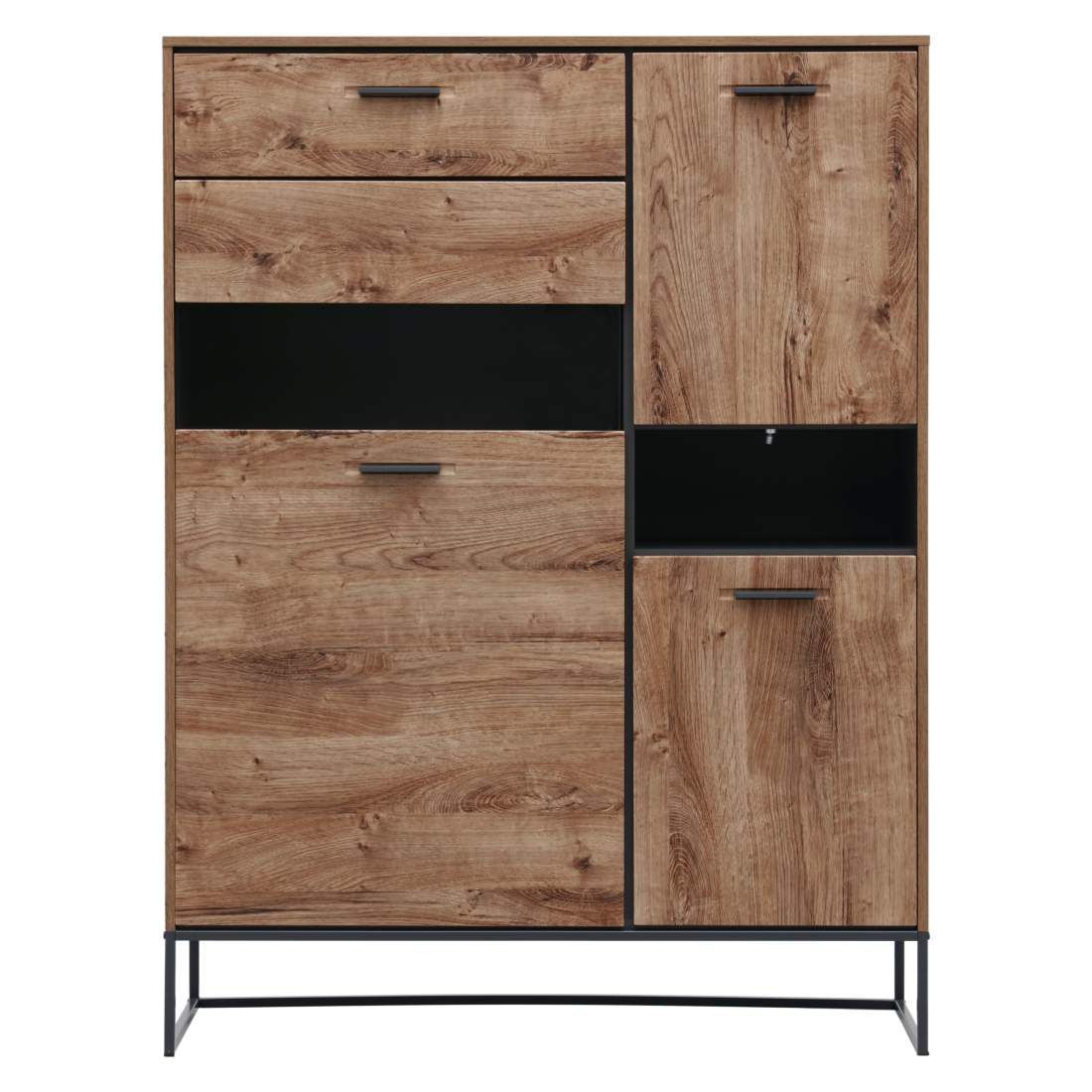 Wohnconcept Manhattan Vitrine 110x38x148cm