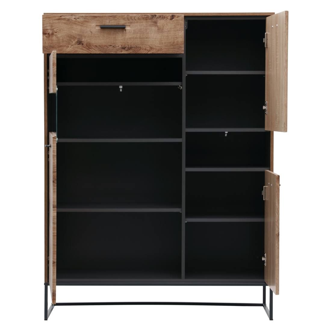 Wohnconcept Manhattan Vitrine 110x38x148cm