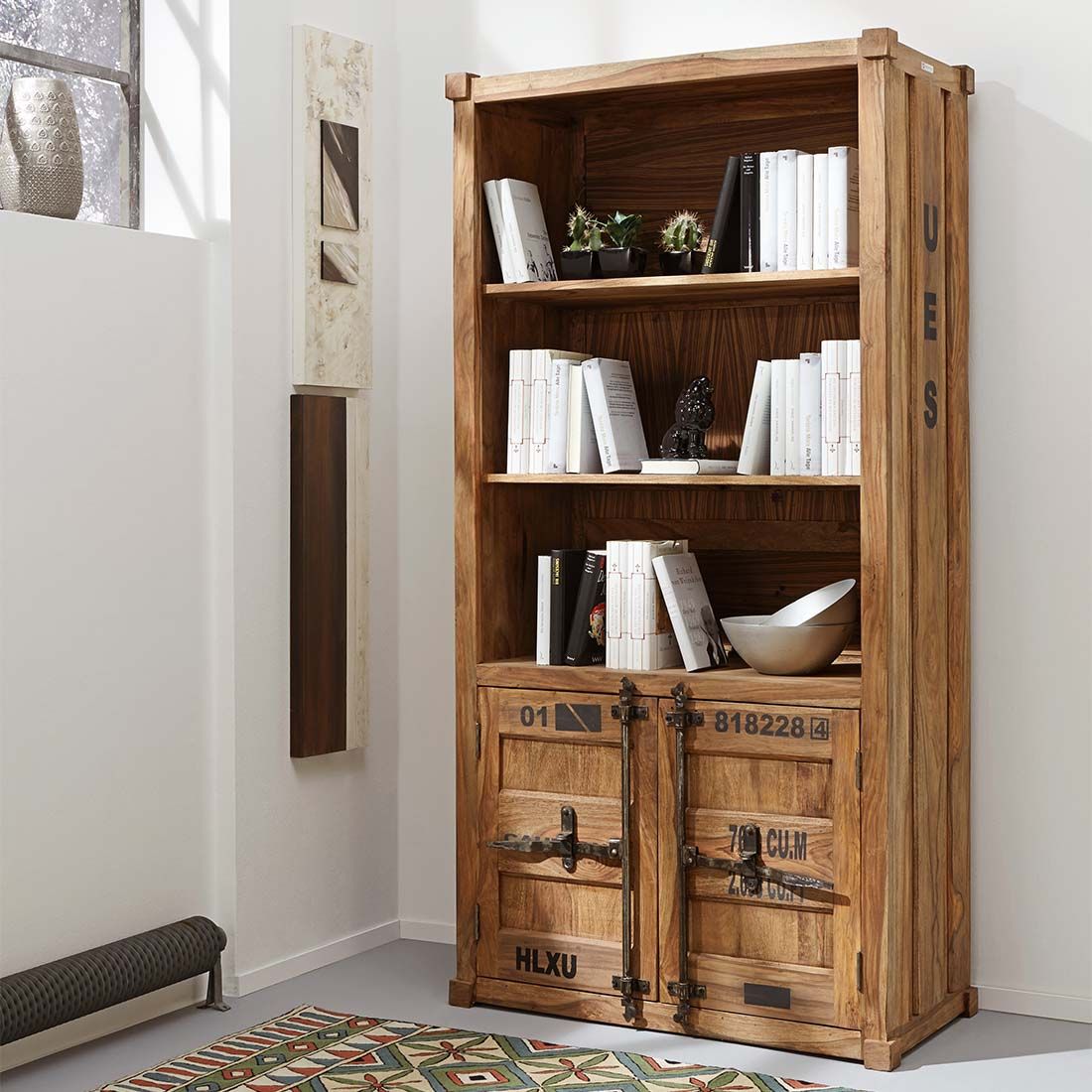 Wolf Möbel Container Schrank 90x45x180cm