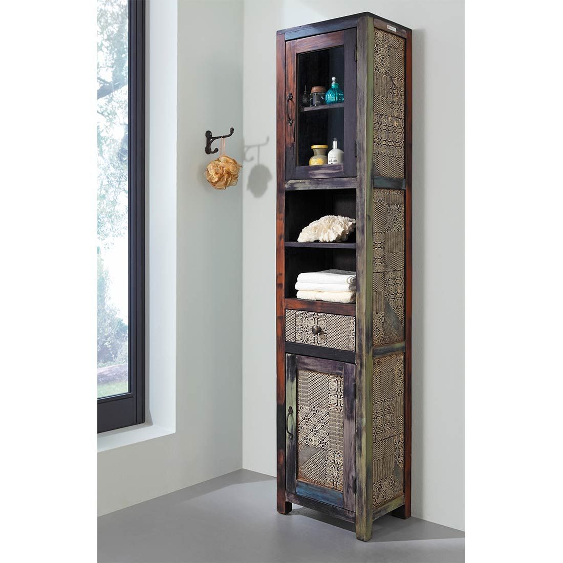 Wolf Möbel Goa Hochschrank 42x30,5x190cm