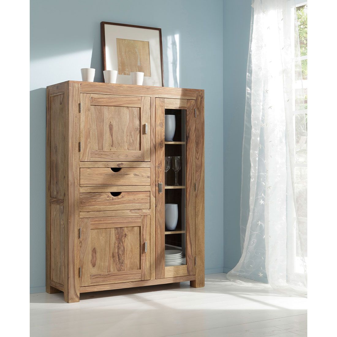 Wolf Möbel Yoga Highboard 110x43x150cm