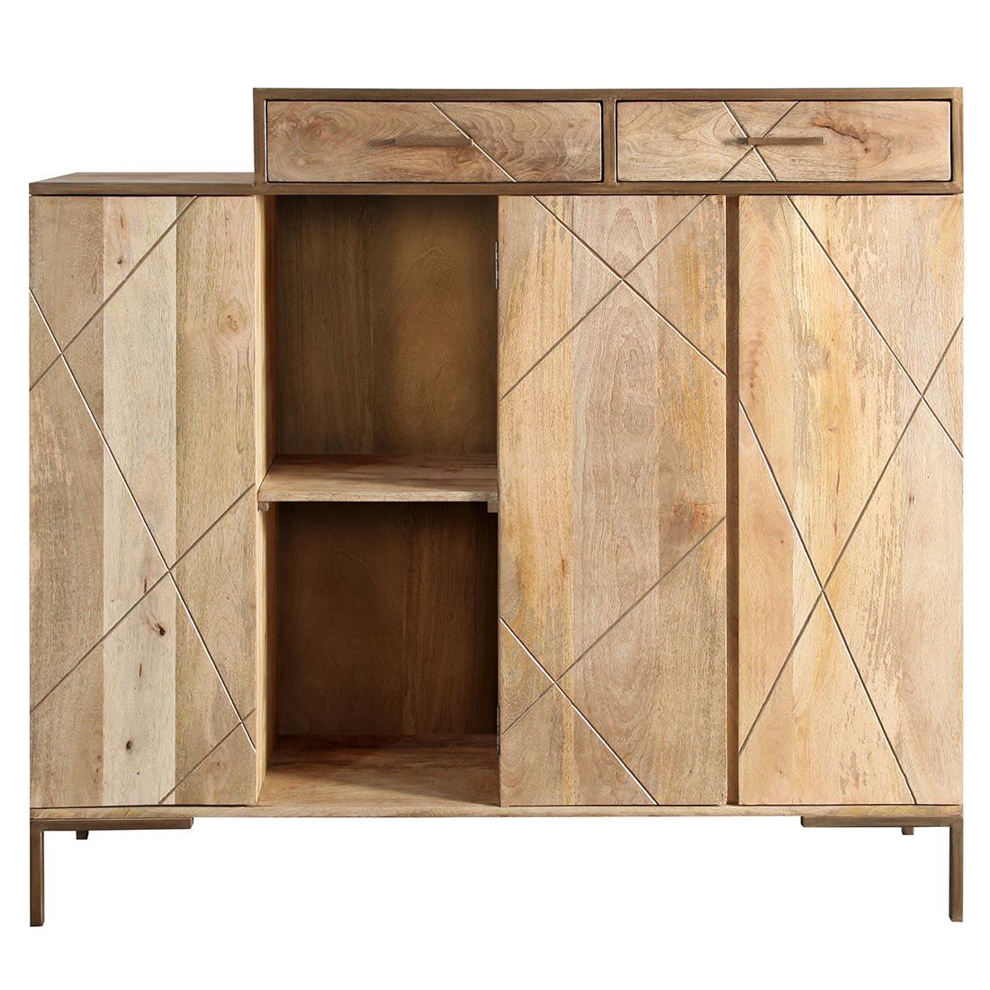 Wolf Möbel Stadium Highboard 145x40x132cm