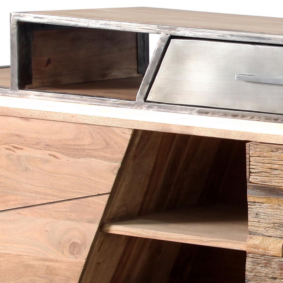 Wolf Möbel Stadium Sideboard mit Beleuchtung 175x40x85cm