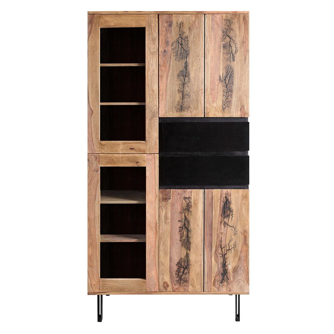 Wolf Möbel Thunder Vitrine 100x45x195cm