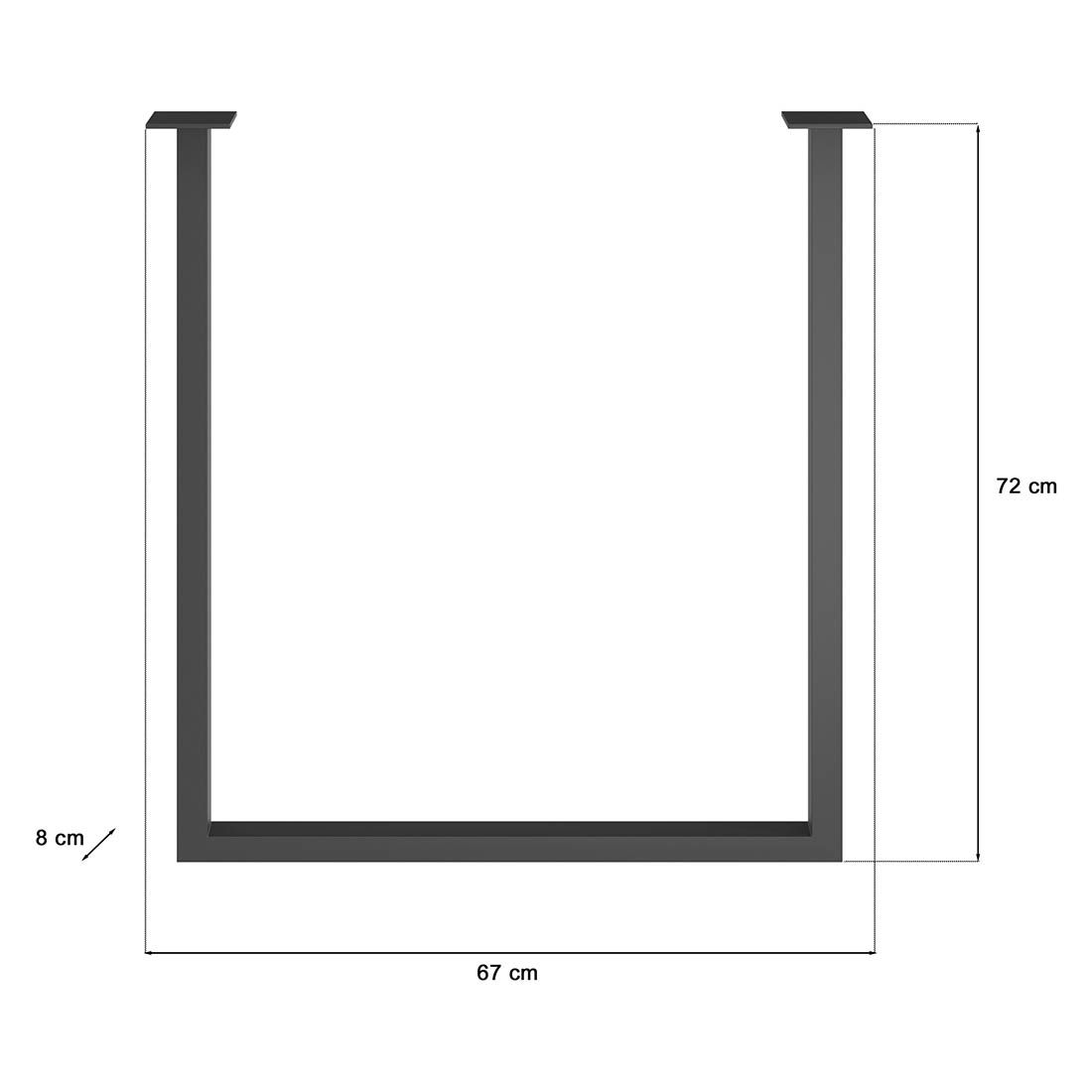 Xonox Mover Gestell 8x67x72cm