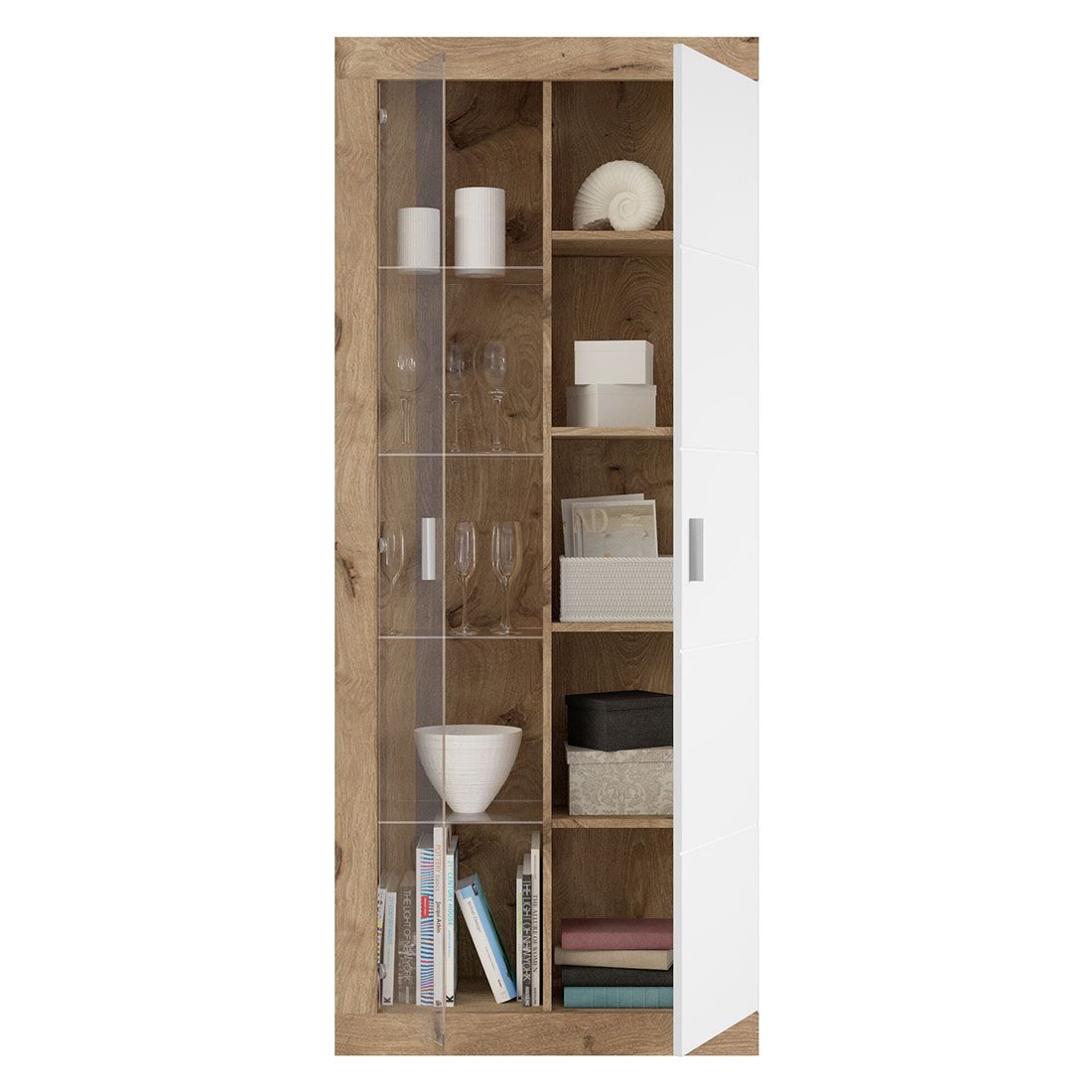 Xonox Parma Vitrine 80x34x193cm