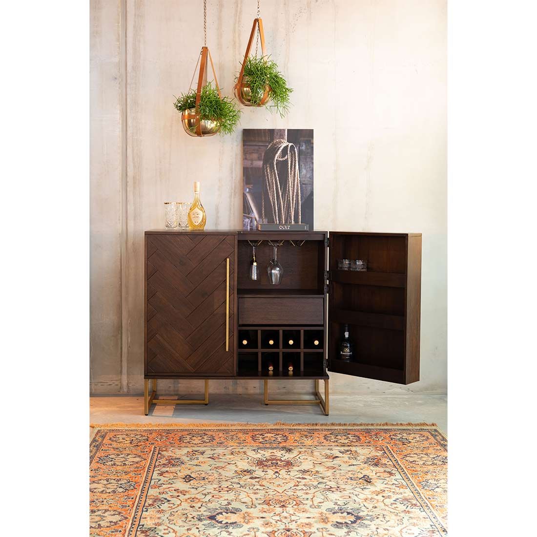 Zuiver Class Barschrank 100x50x100cm