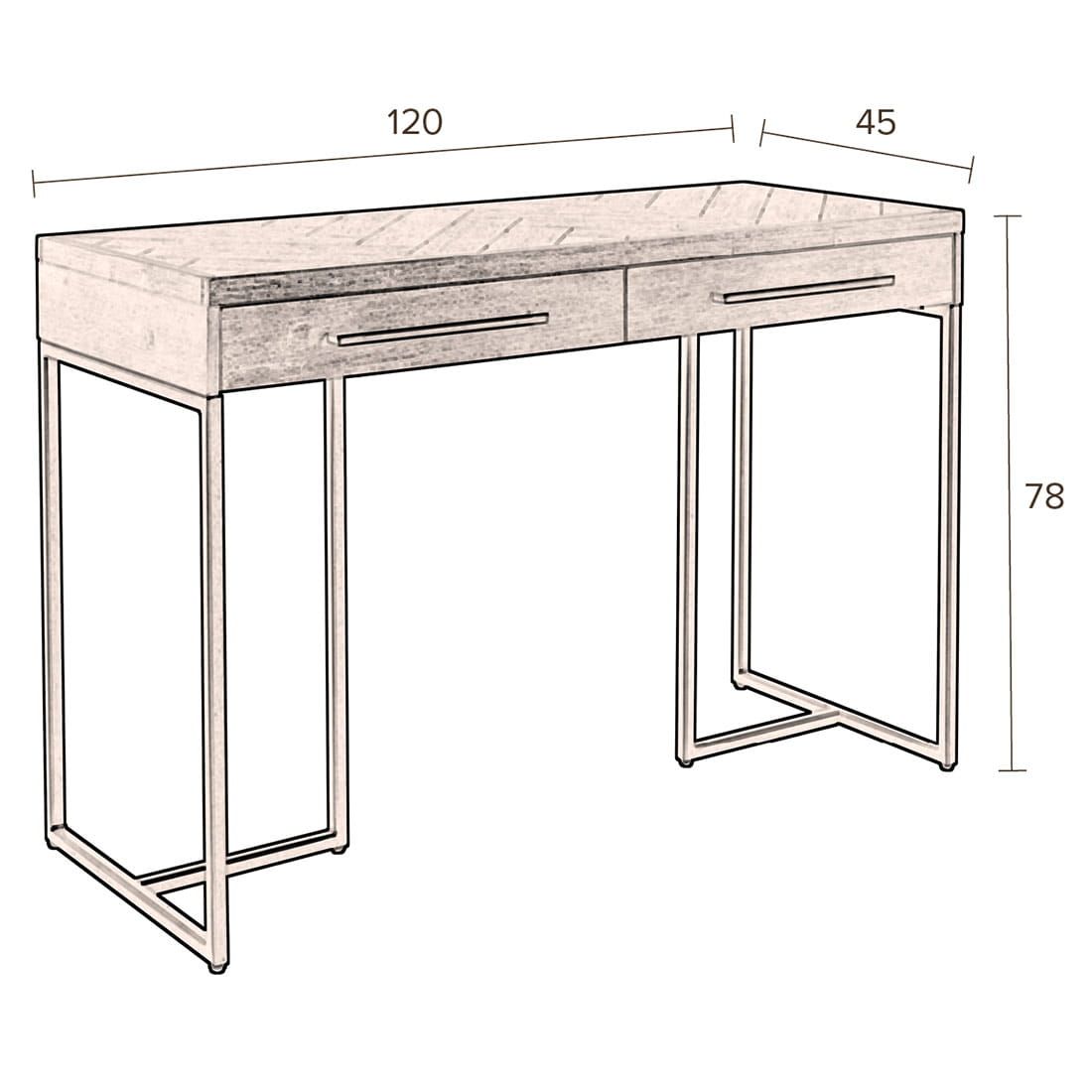Zuiver Class Konsole 120x45x78cm