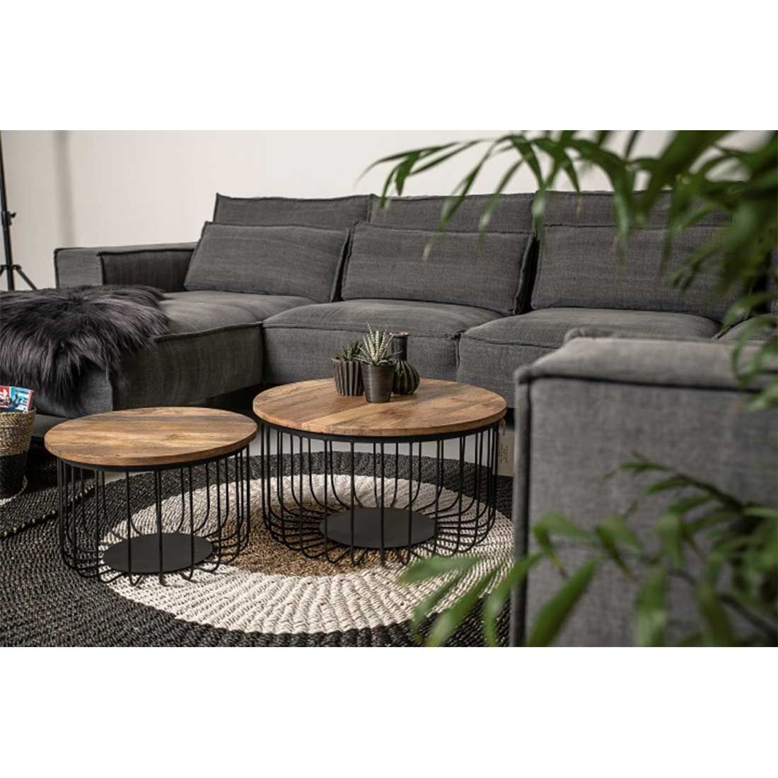 HSM Collection Couchtisch-Set Maden 2-tlg.