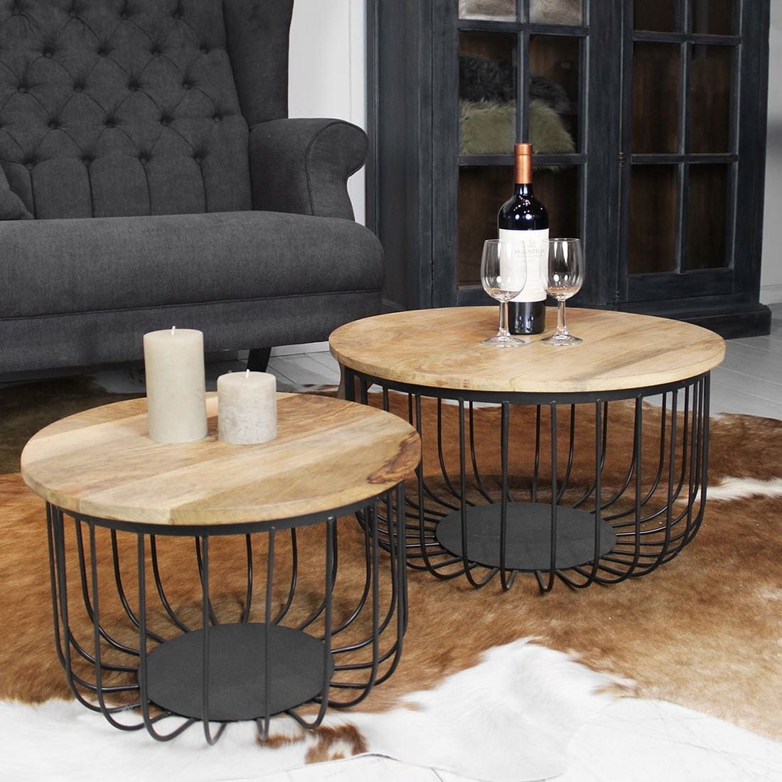 HSM Collection Couchtisch-Set Maden 2-tlg.