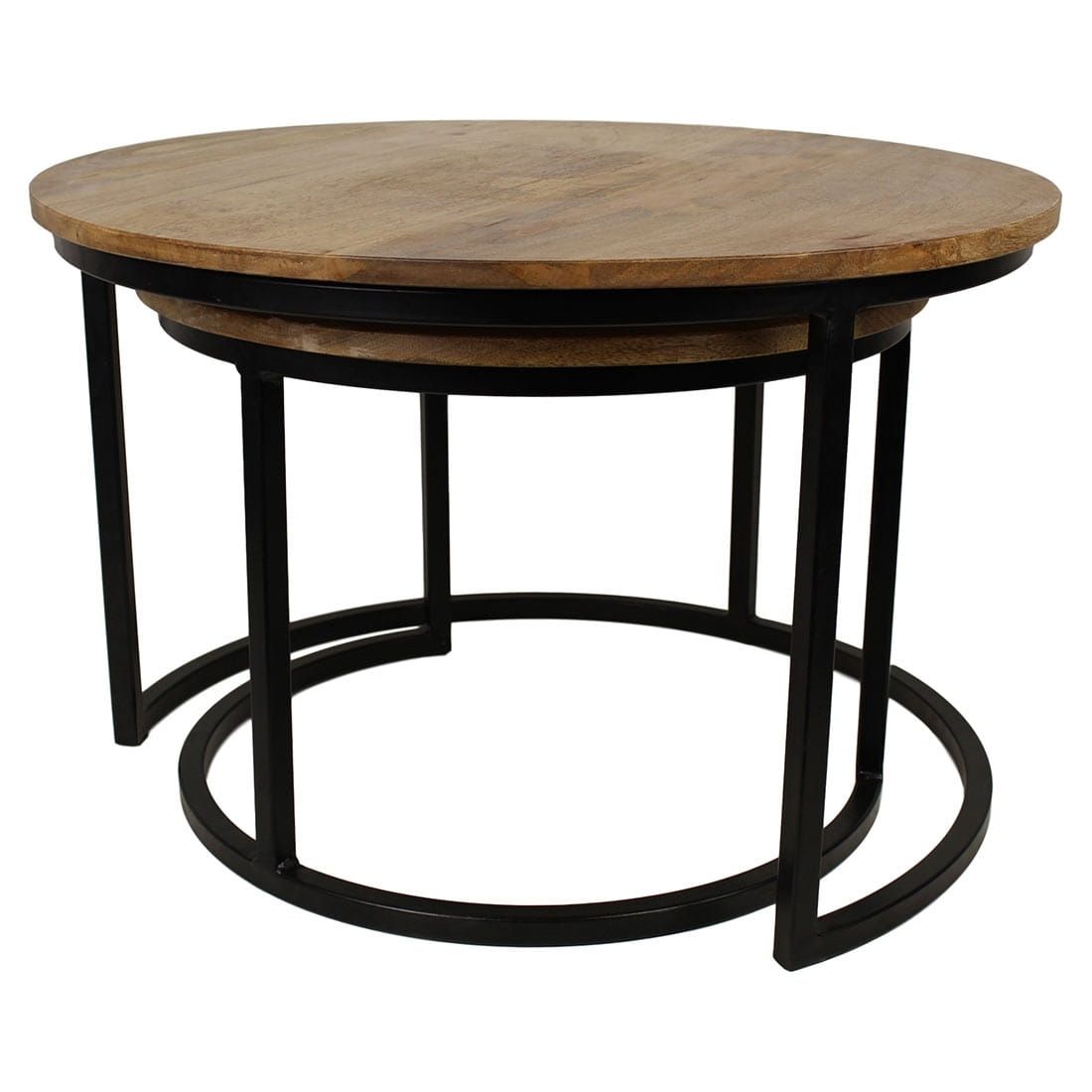 HSM Collection Ronin Couchtisch 2-tlg. Ø60cmx45cm