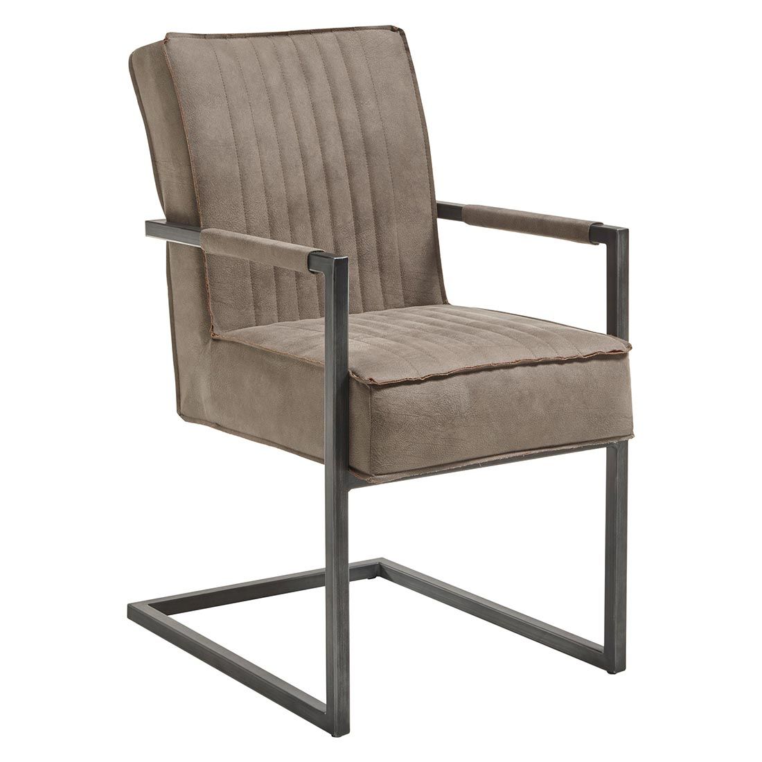 STOLKOM Linda Armlehnstuhl Taupe | Piolo