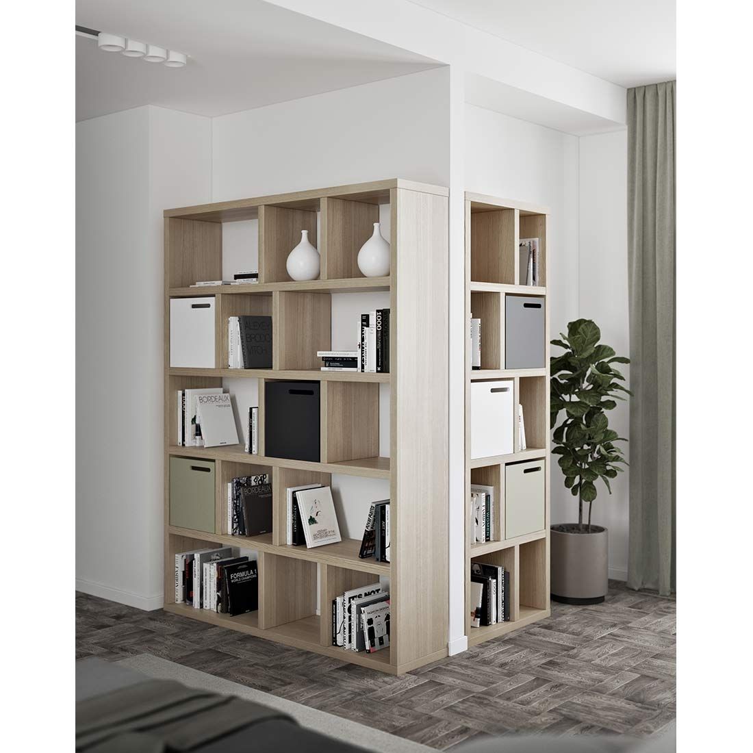 TEMAHOME Berlin Regal 150x34x198cm