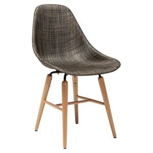KARE Forum Wood Brown Schalenstuhl 50x56x80cm