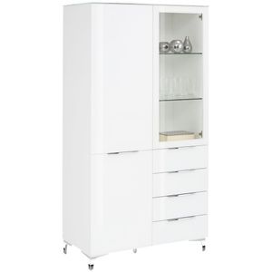 Maja Möbel Shino Vitrine mit Beleuchtung 90,1x46x173,8cm