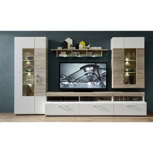 Innostyle Spirit Wohnwand mit Beleuchtung 5-tlg.