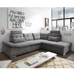 BlackRedWhite Nalo Ecksofa