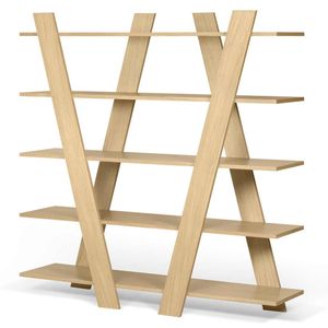TEMAHOME Wind Wandregal 156x39x160cm