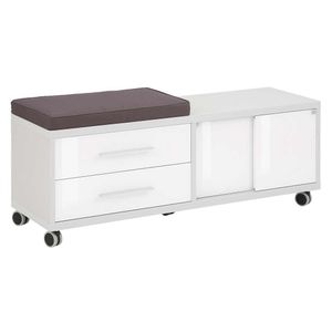 Maja Möbel Set+ Rollcontainer 133x40x54,5cm