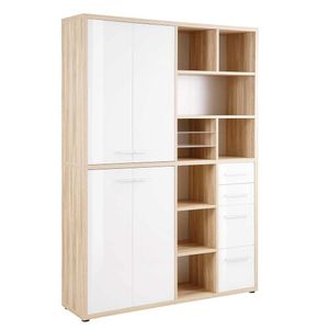 Maja Möbel Set+ Büroschrank 155,7x40x216,4cm