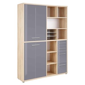 Maja Möbel Set+ Büroschrank 155,7x40x216,4cm