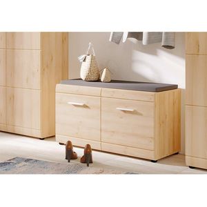 Germania Adana Garderobenbank mit Kissen 96x39x57cm