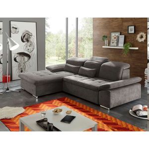 BlackRedWhite Wayne Ecksofa Longchair links