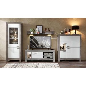 Wohnconcept Granada Wohnzimmer-Set mit Beleuchtung 4-tlg.