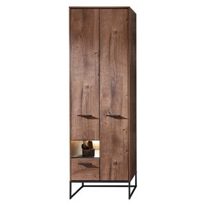 Wohnconcept Manhattan Garderobenschrank mit Beleuchtung 64x38x199cm