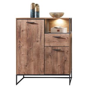 Wohnconcept Manhattan Schuhschrank mit Beleuchtung 99x38x120cm