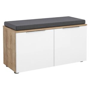 Maja Möbel Trend Garderobenbank mit Kissen 90,2x40x51,4cm