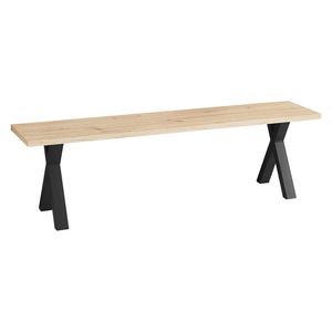 Innostyle X-Table Sitzbank 160cm Artisan Eiche/Anthrazit