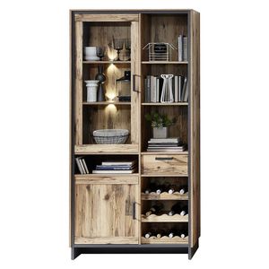 Innostyle Prato Vitrine mit Beleuchtung 100x38x203cm
