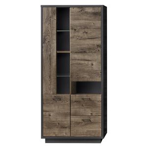 Wohnconcept Brownsville Vitrine 90x38x199cm